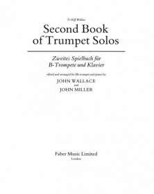Second Book of Trumpet Solos