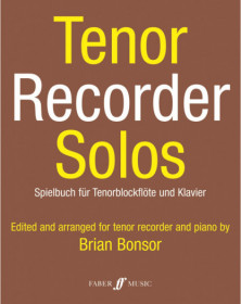 Tenor Recorder Solos
