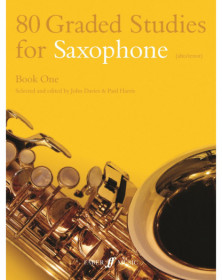 80 Graded Studies For Saxophone Book 1