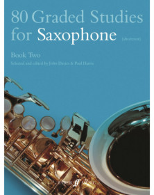 80 Graded Studies For Saxophone Book 2