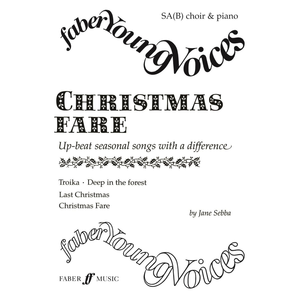Christmas Fare -Partition pour Choeur d'enfants (SAB) et Piano