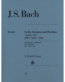 Six Sonates et Partitas BWV 1001-1006 pour Violon solo