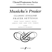 Musicke's Praier.