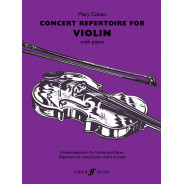 Concert Repertoire for violin