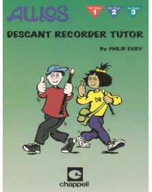 Aulos Descant Recorder Tutor