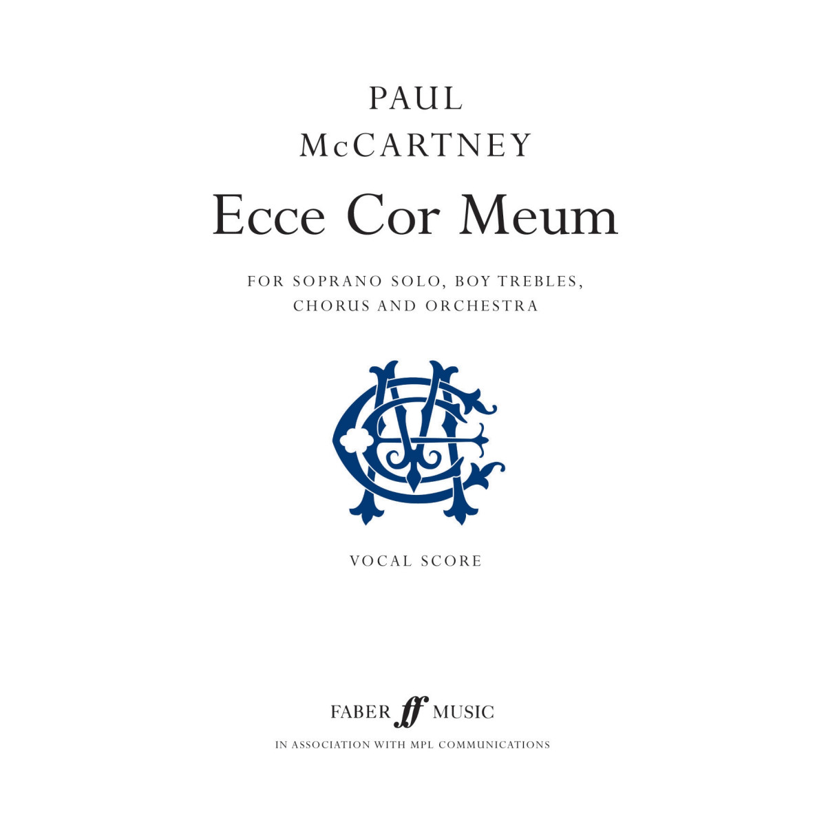 Ecce Cor Meum
