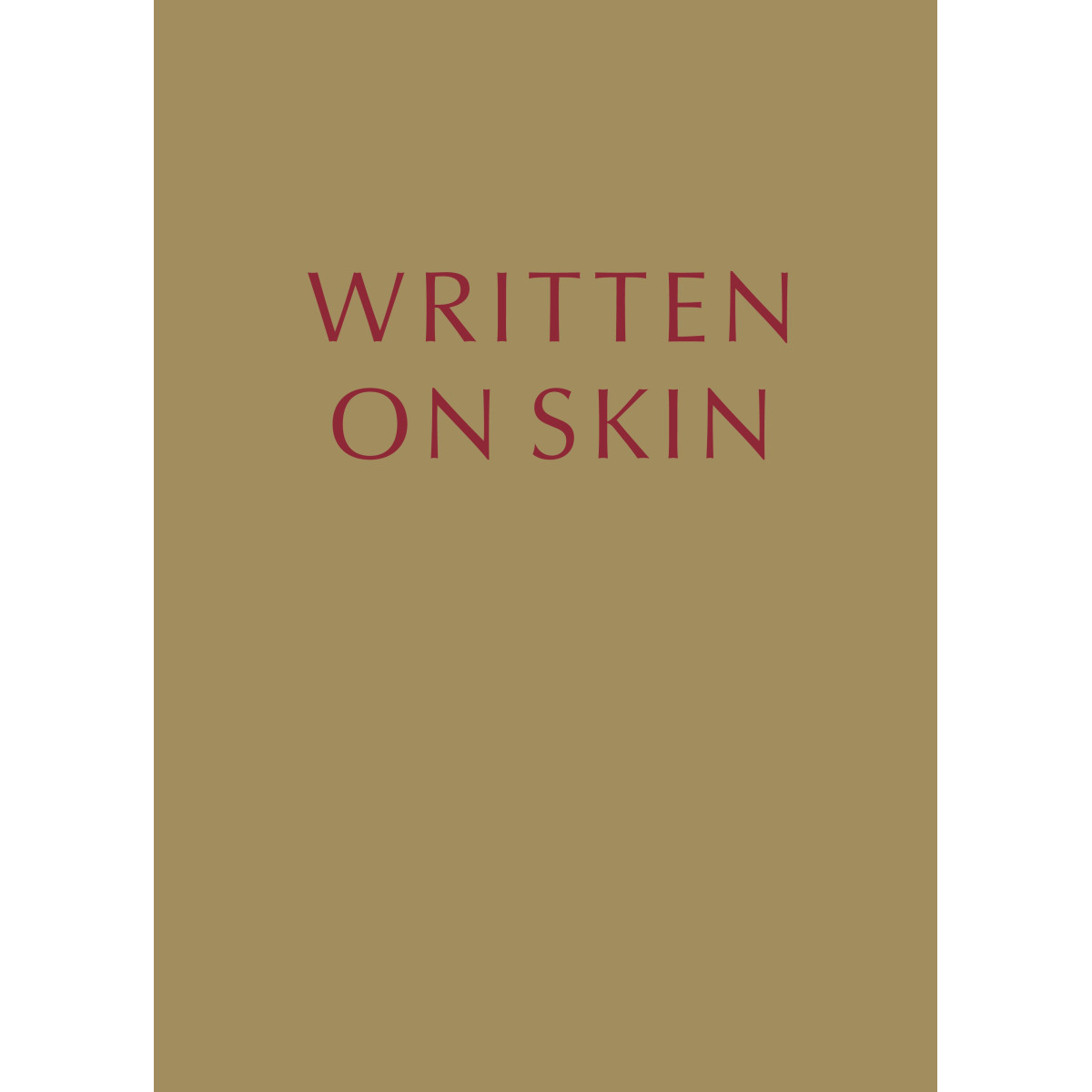 Written on Skin