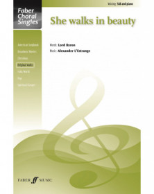 She walks in beauty. SAB