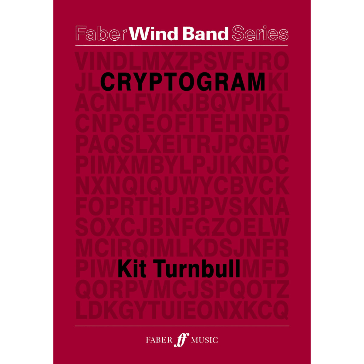 Cryptogram. Wind band