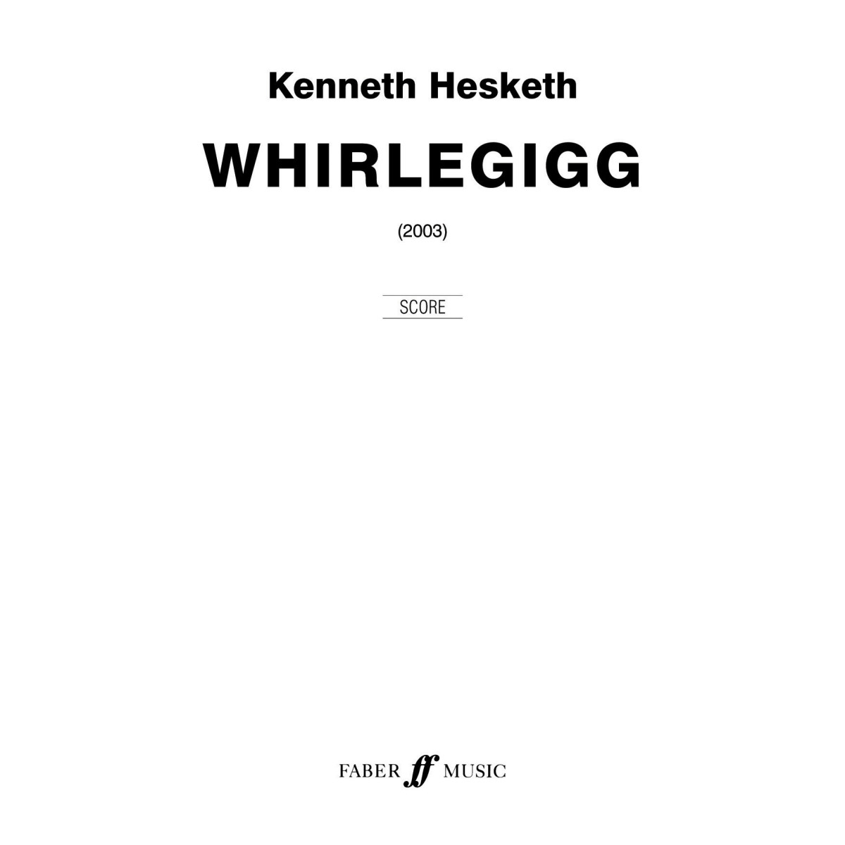 Whirlegigg. Wind Band