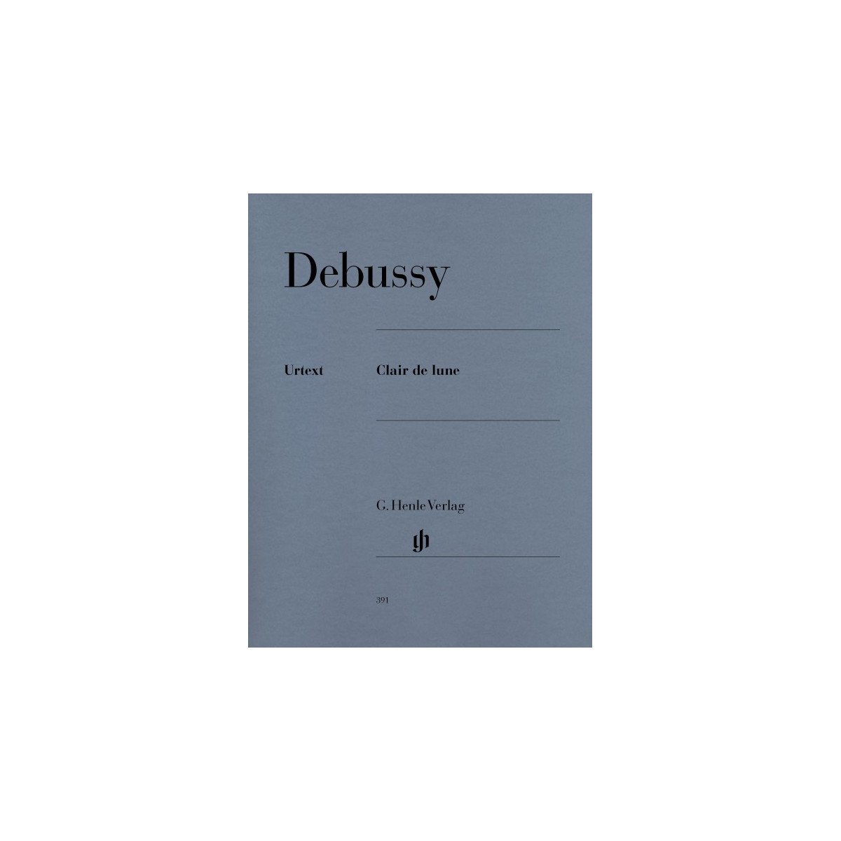 Clair De Lune - Debussy - Partition - Henle Verlag Urtext