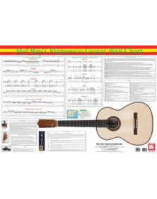 Flamenco Guitar Wall Chart