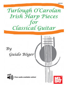 Turlough O'Carolan Irish Harp