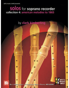 Solos For Soprano Recorder, Collection 4