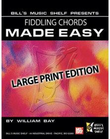Fiddling Chords Made Easy, Large Print Edition