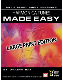 Harmonica Tunes Made Easy, Large Print Edition