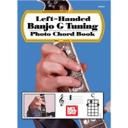 Left-Handed Banjo G Tuning Photo Chord Book