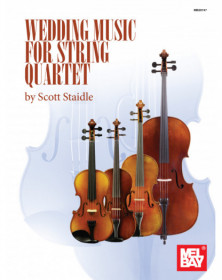 Wedding Music for String Quartet - Recueil de Partitions - Mel Bay