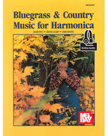 Bluegrass and Country Music For Harmonica Book
