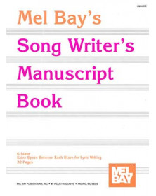 Song Writers Manuscript Book