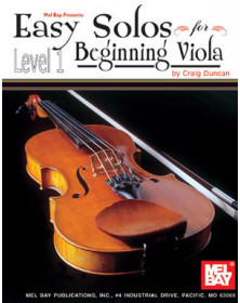 Easy Solos For Beginning Viola Level 1