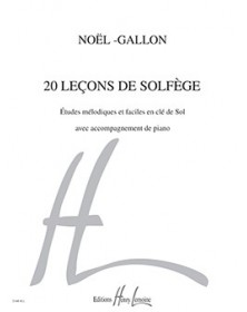 Leçons en clé de sol (20)...