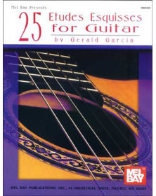 25 Etudes Esquisses For Guitar