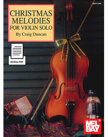 Christmas Melodies For Violin Solo