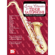 Easy Classics For Tenor Saxophone With Piano Acc.
