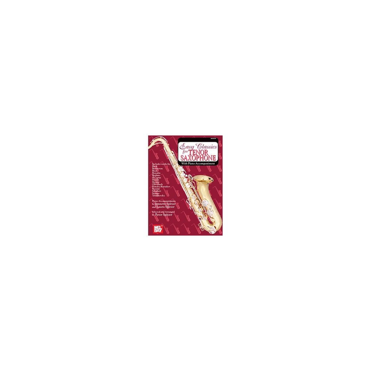 Easy Classics For Tenor Saxophone With Piano Acc.