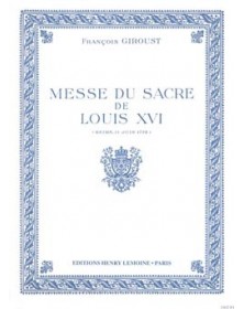 Messe du Sacre de Louis XVI...