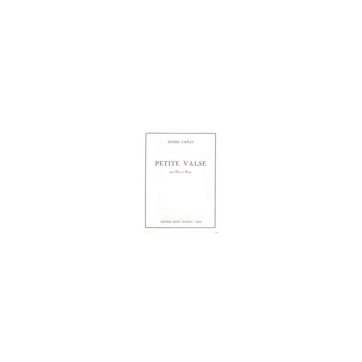 André Caplet : Petite valse