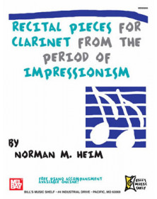 Recital Pieces For Clarinet