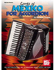 Songs Of Mexico For Accordion