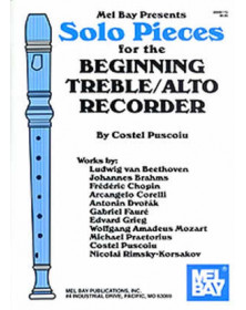 Solo Pieces For The Beginning Treble/Alto Recorder