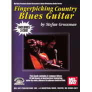 Fingerpicking Country Blues Guitar Book/3-Cd Set