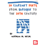 20 Clarinet Duets From Baroque To The 20Th Century