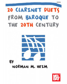 20 Clarinet Duets From Baroque To The 20Th Century