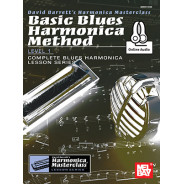 Basic Blues Harmonica Method Level 1