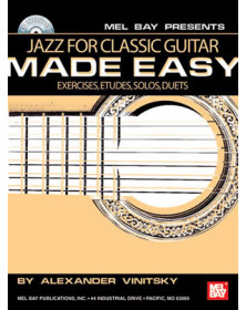 Jazz For Classic Guitar Made Easy Book/Cd Set