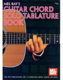 Guitar Chord Solo Tablature Book
