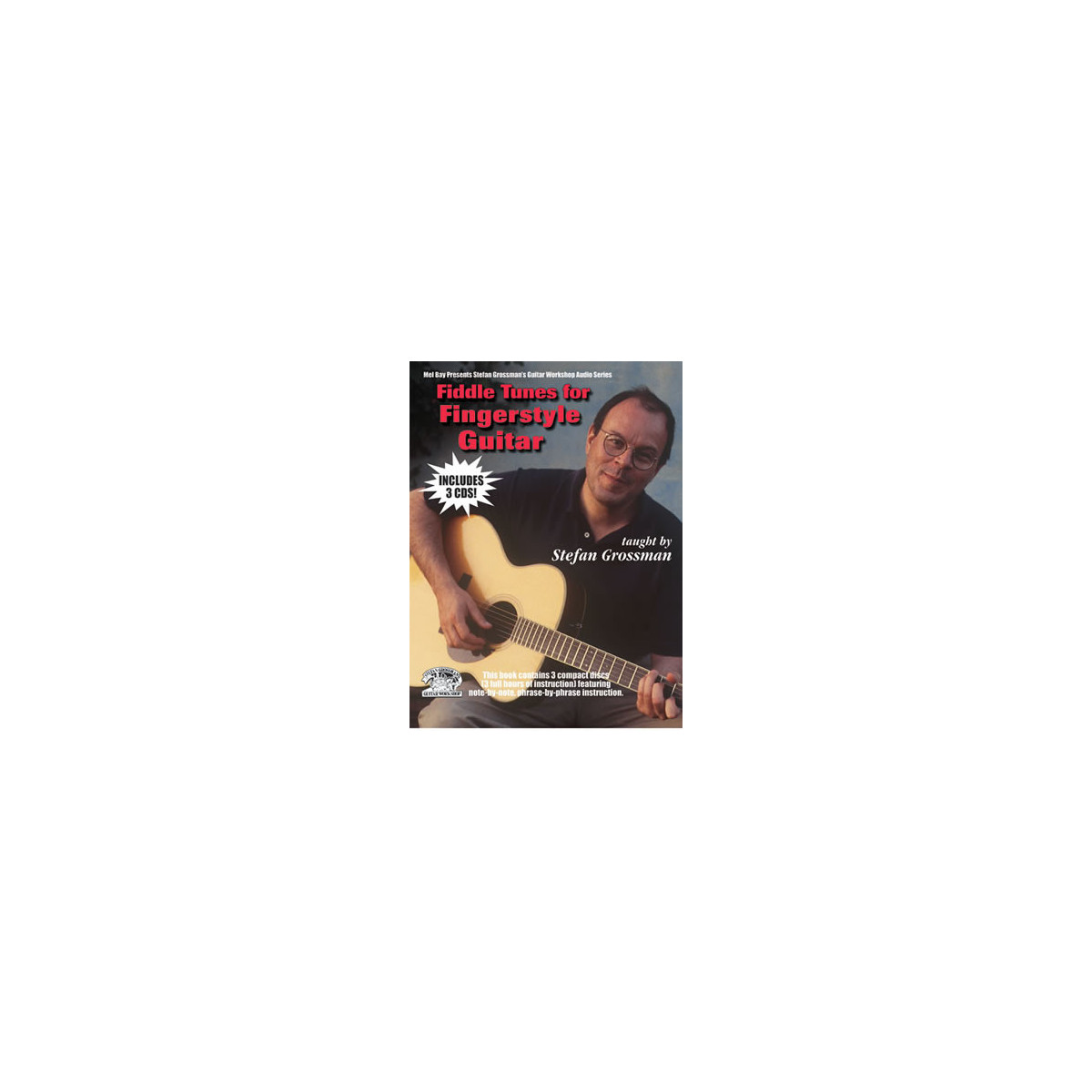 Fiddle Tunes For Fingerstyle Guitar Book/3-Cd Set