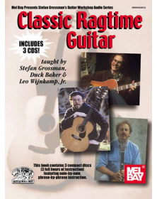 Classic Ragtime Guitar Book/3-Cd Set