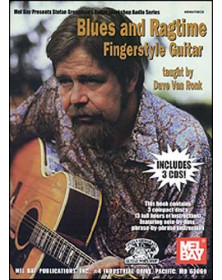 Blues And Ragtime Fingerstyle Guitar Book/3-Cd Set