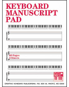 Keyboard Manuscript Pad