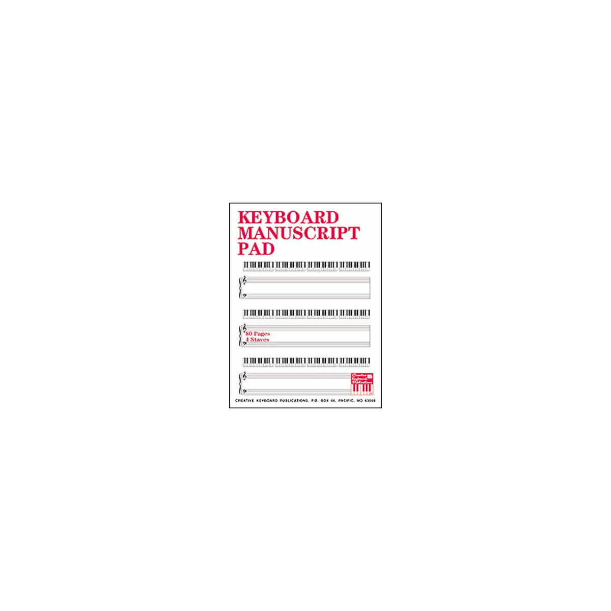 Keyboard Manuscript Pad
