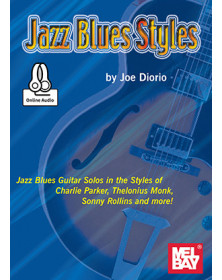 Jazz Blues Styles Book With Online Audio