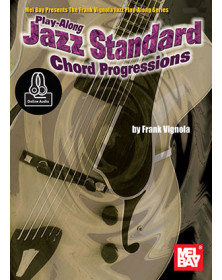 Play-Along Jazz Standard Chord Progressions Book