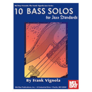 10 Bass Solos For Jazz Standards Book