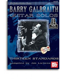 Galbraith, Barry Guitar Solos: 13 Standards
